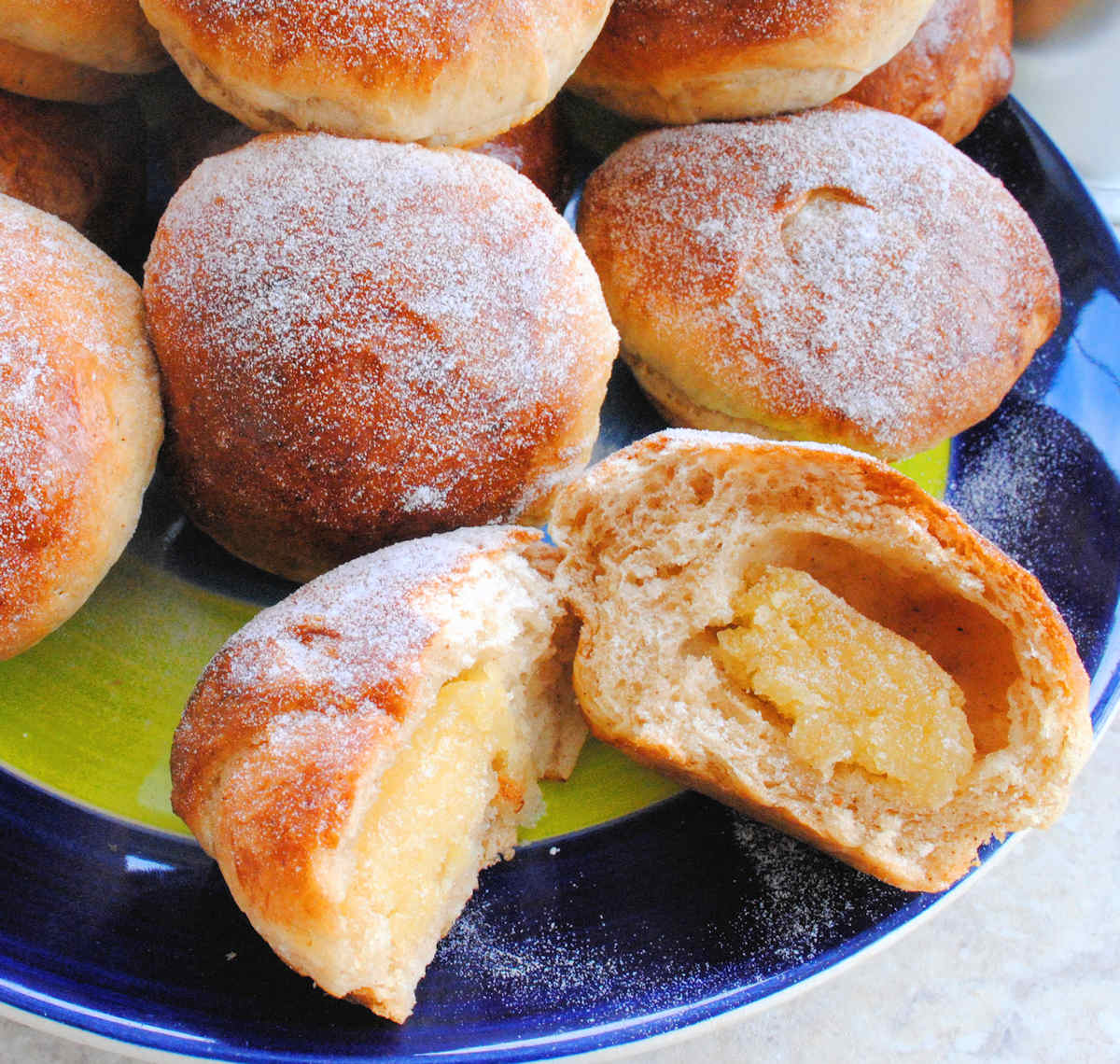 Marzipan Buns Recipe Cuisine Fiend